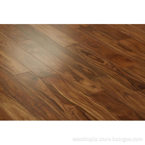 Modern style bedroom acacia wood flooring
